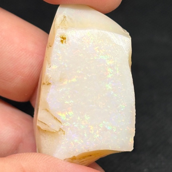 Huge Rare Professional Exotic Single Rough Brazilian Raw Opal Full Color Bar - Picture 9 of 11